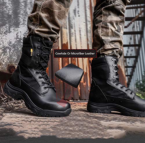 Aegilmcshoes Botas De Combate Táctico del Ejército Transpirable Equipo Militar Zapatos Desierto De Los Hombres De Caza De Alta, El Eje Impermeable Resistente Al Desgaste Táctico Militar,Amarillo,43EU Aegilmcshoes Botas De Combate Táctico del Ejército Transpirable Equipo Militar Zapatos Desierto De Los Hombres De Caza De Alta, El Eje Impermeable Resistente Al Desgaste Táctico Militar,Amarillo,43EU