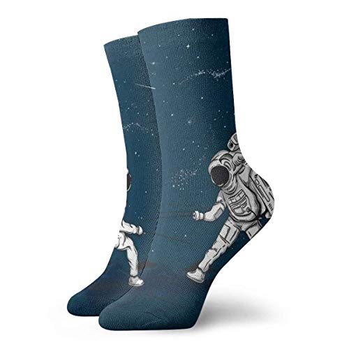 AEMAPE Los astronautas Esgrima en el Espacio Calcetines Deportivos Calcetines Tobilleros Calcetines Deportivos Casuales Calcetines Deportivos