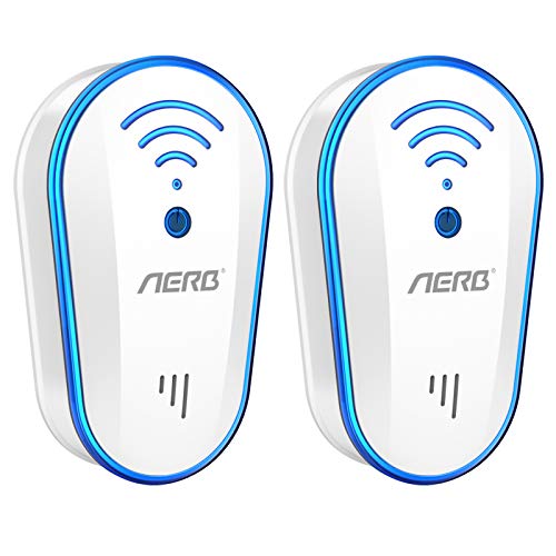 Aerb Ultrasonico Repelente de Mosquitos 10W, Eficiente Antimosquitos Electrico Ultrasonido Control de Insecto para Moscas, Hormigas, Insectos, Cucarachas, Roedores (2 Pcs) Aerb Ultrasonico Repelente de Mosquitos 10W, Eficiente Antimosquitos Electrico Ultrasonido Control de Insecto para Moscas, Hormigas, Insectos, Cucarachas, Roedores (2 Pcs)