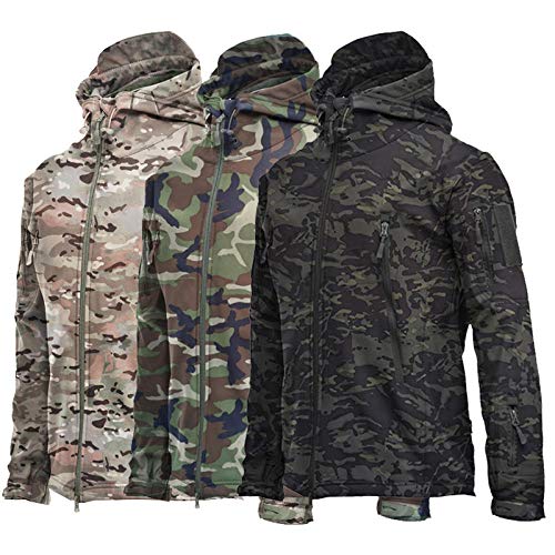 Aerlan Chaqueta de Entretiempo con Capucha,Abrigo Oversize,Chaqueta de Exterior Suave a Prueba de Viento,Impermeable,Transpirable y cálida-H_M #