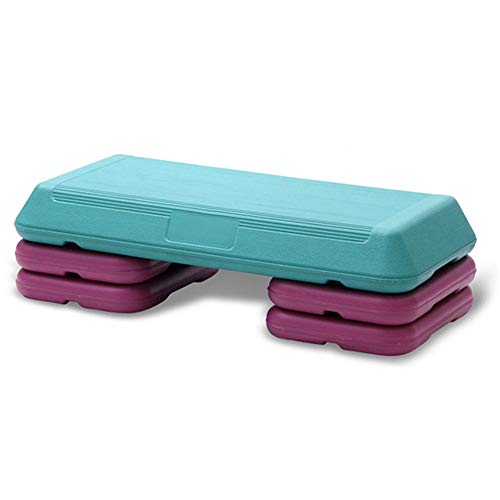 Aerobic Step Pequeños pasos de pasos aeróbicos Pasos Plataforma de Pilates 3 niveles ajustables Fitness Step Board Ejercicio Cardio Gym Yoga Home Workout Paso ajustable Ejercicio Fitness Gimnasio case