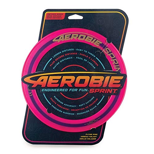 Aerobie Anillo Volador Sprint, Version Más Pequeña del Anillo Recordista de Mayor Distancia del Guiness World of Records, Multicolor, 950030