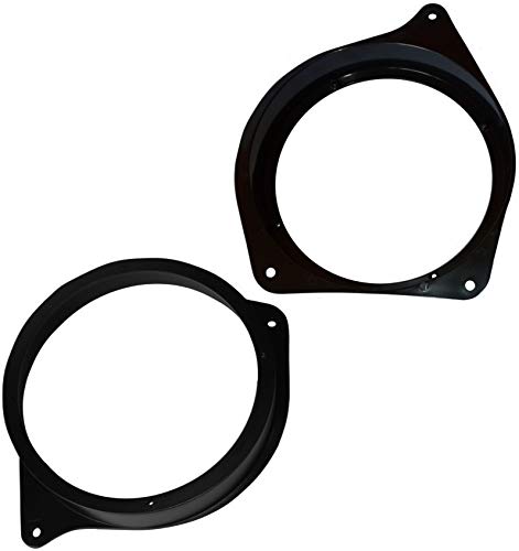 Aerzetix: 2 Adaptadores soportes de Altavoces - 165mm - Puertas Delanteras – para Automóvil Aerzetix: 2 Adaptadores soportes de Altavoces - 165mm - Puertas Delanteras – para Automóvil