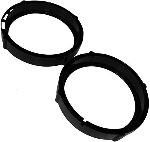 Aerzetix: 2 Adaptadores soportes de Altavoces - 165mm - Puertas Traseras – para Automóvil Aerzetix: 2 Adaptadores soportes de Altavoces - 165mm - Puertas Traseras – para Automóvil