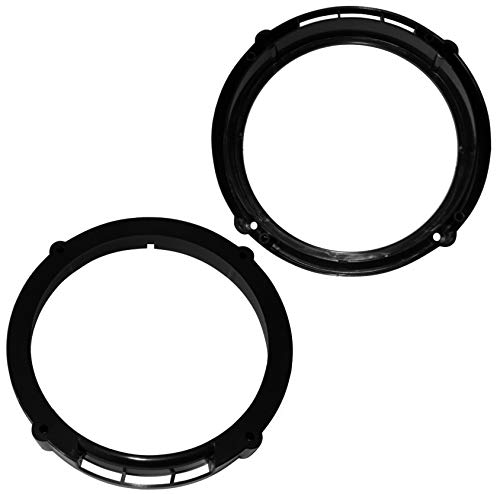Aerzetix: 2 Adaptadores soportes de Altavoces - 165mm - Puertas Traseras – para Automóvil Aerzetix: 2 Adaptadores soportes de Altavoces - 165mm - Puertas Traseras – para Automóvil