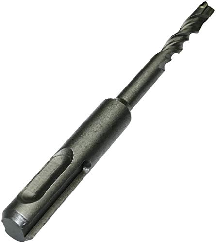 AERZETIX - Broca para hormigón SDS PLUS - Mechas para taladrar hormigón/ladrillo/piedra - Para taladro eléctrico - Ø6mm - 110mm - Vástago cilíndrico - Acero Metal - Color plata - C44994 AERZETIX - Broca para hormigón SDS PLUS - Mechas para taladrar hormigón/ladrillo/piedra - Para taladro eléctrico - Ø6mm - 110mm - Vástago cilíndrico - Acero Metal - Color plata - C44994