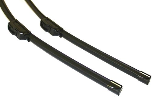 AERZETIX: Juego de escobillas para limpiaparabrisas, 58cm + 50cm AERZETIX: Juego de escobillas para limpiaparabrisas, 58cm + 50cm