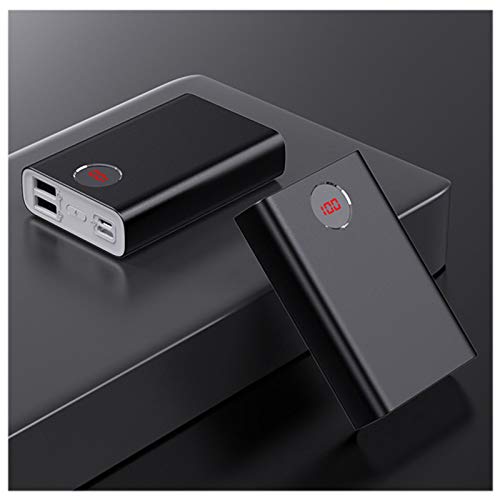 AEU Powerbank 20000Mah, Batería Externa para Movil con 2 Entradas De USB C/Micro, 2 Salidas Y Pantalla LED Compatibles con Todos Los Teléfonos Y Tabletas,Negro AEU Powerbank 20000Mah, Batería Externa para Movil con 2 Entradas De USB C/Micro, 2 Salidas Y Pantalla LED Compatibles con Todos Los Teléfonos Y Tabletas,Negro