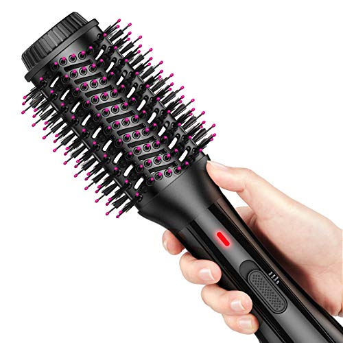 AEVO Cepillo de Aire Caliente Portátil, 4 en 1 Secador Moldeador Rizador y Plancha, 3 modos, Multifunción Secador de Cerámica con Iones Negativos para Peinado de Salón de Belleza, Negro AEVO Cepillo de Aire Caliente Portátil, 4 en 1 Secador Moldeador Rizador y Plancha, 3 modos, Multifunción Secador de Cerámica con Iones Negativos para Peinado de Salón de Belleza, Negro