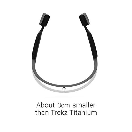 Aftershokz - Auriculares Deportivos Titanium Mini Gris - Auriculares Sport Bluetooth - Los Mejores Precios Aftershokz - Auriculares Deportivos Titanium Mini Gris - Auriculares Sport Bluetooth - Los Mejores Precios