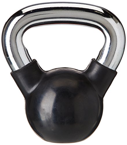 AFW 105135 105135-Kettlebells de Goma 20 kg, Color Negro, Talla M, Hombres, U