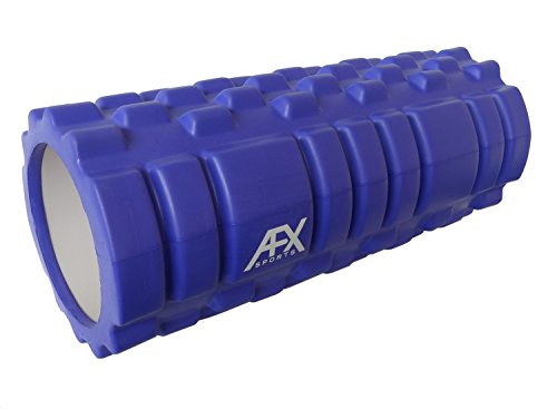 AFX - Rodillo de espuma de activación para yoga, pilates, masaje muscular profundo, morado