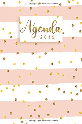 Agenda 2019: Organiza tu día - Agenda semanal 12 meses - Enero a Diciembre 2019