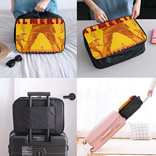 AGnight Almeria Lifehouse Travel Duffel Bags for Weekend Bag Overnight Waterproof Fashion Lightweight Large Capacity Portable Luggage Bag Bolsa de Equipaje portátil
