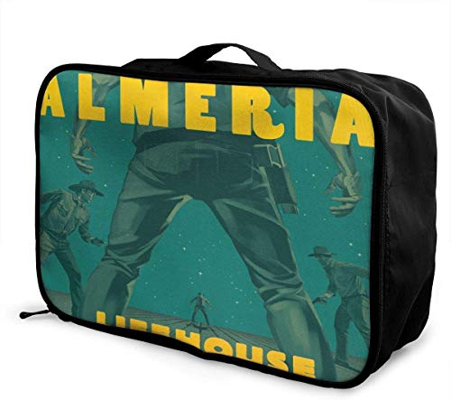 AGnight Almeria Lifehouse Travel Duffel Bags for Weekend Bag Overnight Waterproof Fashion Lightweight Large Capacity Portable Luggage Bag Bolsa de Equipaje portátil