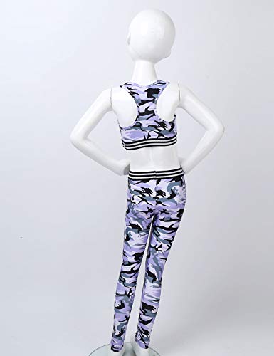 Agoky NiƱas PequeƱas Ropa Deportiva Conjunto Crop Top Camiseta Corta sin Manga Pantalones Largos ChƔndal Traje de Moda Verano para Yoga Fitness Running Violeta 13-14 aƱos Agoky NiƱas PequeƱas Ropa Deportiva Conjunto Crop Top Camiseta Corta sin Manga Pantalones Largos ChƔndal Traje de Moda Verano para Yoga Fitness Running Violeta 13-14 aƱos