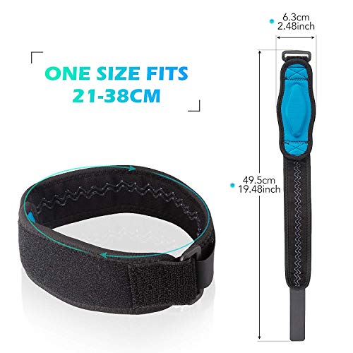 AGPTEK 2 x Cinta de Codo Tenista, Coderas de Golfista Ajustable y Antideslizante con Almohadilla EVA para Tenis, Golf, Levantamiento de Pesas, Cricket, Canotaje, Unisex AGPTEK 2 x Cinta de Codo Tenista, Coderas de Golfista Ajustable y Antideslizante con Almohadilla EVA para Tenis, Golf, Levantamiento de Pesas, Cricket, Canotaje, Unisex