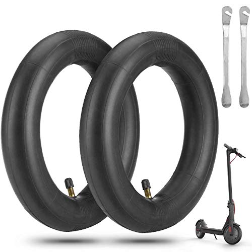 AGPTEK Cámara Aire Xiaomi M365, Neumático de Repuesto Engrosado con 2 x Palo de Neumático para Xiaomi M365 Patinete Eléctrico, 2 Piezas, 8 1/2 x2 AGPTEK Cámara Aire Xiaomi M365, Neumático de Repuesto Engrosado con 2 x Palo de Neumático para Xiaomi M365 Patinete Eléctrico, 2 Piezas, 8 1/2 x2
