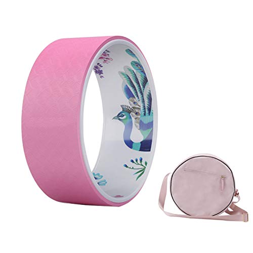 AGQH Rueda de yoga, rueda de yoga para dolor de espalda, bloques de yoga de espuma, alivio del dolor y mejora de las curvas, postura de puente, dharma pilates Yoga Wheel Pose AGQH Rueda de yoga, rueda de yoga para dolor de espalda, bloques de yoga de espuma, alivio del dolor y mejora de las curvas, postura de puente, dharma pilates Yoga Wheel Pose