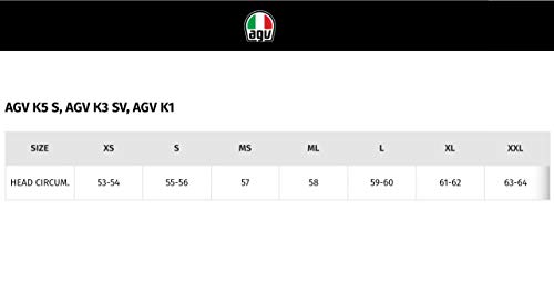 AGV 0281A4I0_003_MS K1 Solid Casco Moto Integral, Negro Mate, MS AGV 0281A4I0_003_MS K1 Solid Casco Moto Integral, Negro Mate, MS