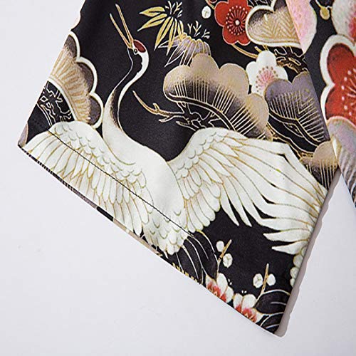 AGYE Hombres Vintage Kimono, Kimono Japonés Cardigan Hombres Verano Haori Samurai Kimonos Karate Streetwear Camisa Kimono Japones Hombres Yukata,A-S AGYE Hombres Vintage Kimono, Kimono Japonés Cardigan Hombres Verano Haori Samurai Kimonos Karate Streetwear Camisa Kimono Japones Hombres Yukata,A-S