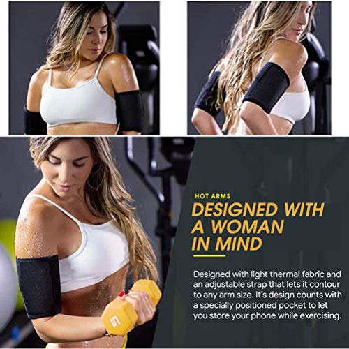 Ahagut 1 par de Manguitos adelgazantes para Brazos, muñequera Moldeadora de Brazo de compresión elástica para Brazos Delgados (XXL) Ahagut 1 par de Manguitos adelgazantes para Brazos, muñequera Moldeadora de Brazo de compresión elástica para Brazos Delgados (XXL)