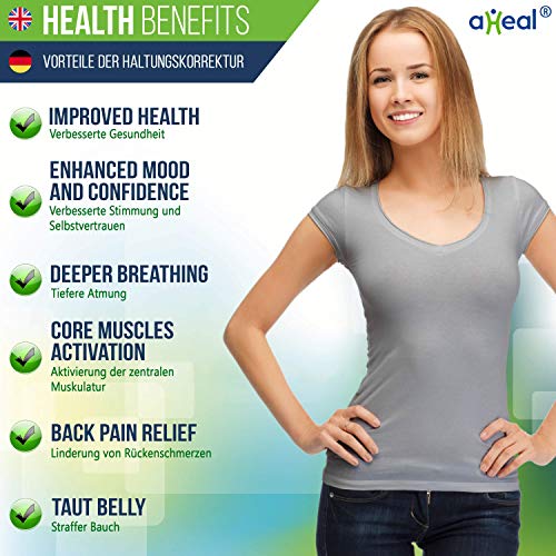 aHeal Corrector de Postura para Hombre y Mujer | Soporte para Corregir la Postura | Corsé Ortopédico para Escoliosis Cifosis | Alivio del Dolor de Espalda y Corrector de Mala Postura | Talla 2 Negro aHeal Corrector de Postura para Hombre y Mujer | Soporte para Corregir la Postura | Corsé Ortopédico para Escoliosis Cifosis | Alivio del Dolor de Espalda y Corrector de Mala Postura | Talla 2 Negro