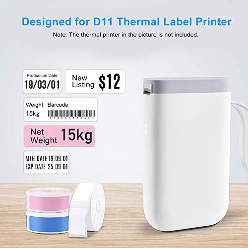 Aibecy Etiqueta de impresión térmica Papel Código de barras Precio Tamaño Nombre Etiquetas en blanco Impermeable Resistente al desgarro 12 * 40 mm 160 unids/rollo para Home Organizer Supermercado Aibecy Etiqueta de impresión térmica Papel Código de barras Precio Tamaño Nombre Etiquetas en blanco Impermeable Resistente al desgarro 12 * 40 mm 160 unids/rollo para Home Organizer Supermercado