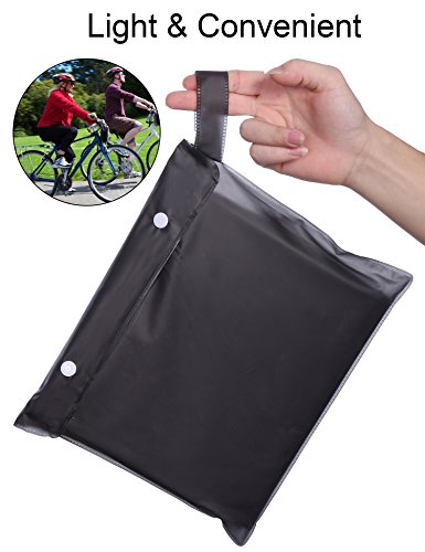 Aibrou Adulto Poncho de Lluvia Impermeable de EVA con Capa,Rápido de Poner y fácil maniobrabilidad para la Escalada,Senderismo,Camping,Ciclismo,Unisex