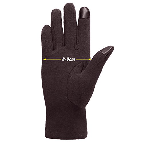 Aibrou Guantes Invierno Mujer Tactiles Pantalla Guantes y manoplas Acampada y Marcha, Una Talla Aibrou Guantes Invierno Mujer Tactiles Pantalla Guantes y manoplas Acampada y Marcha, Una Talla