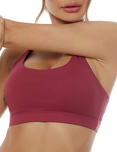 Aibrou Sujetador Deportivo Mujer Sujetador de Yoga Mujer con Acolchado Desmontable y Tirantes Elásticos sin Espalda para Yoga/Fitness/Run/Ejercicio de Diaria Aibrou Sujetador Deportivo Mujer Sujetador de Yoga Mujer con Acolchado Desmontable y Tirantes Elásticos sin Espalda para Yoga/Fitness/Run/Ejercicio de Diaria
