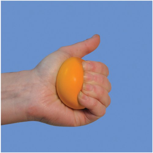 Aidapt VM708 - Pelota de Espuma para Apretar (Pelota de Estrés) - naranja Aidapt VM708 - Pelota de Espuma para Apretar (Pelota de Estrés) - naranja