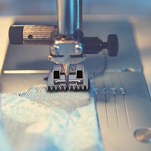 AIEX 2/90 3/90 4/90 6 Piezas Aguja Doble Con 2 Piezas De Prensatelas Pintuck De 9 Surcos Para Máquina De Coser (3 Tamaños) AIEX 2/90 3/90 4/90 6 Piezas Aguja Doble Con 2 Piezas De Prensatelas Pintuck De 9 Surcos Para Máquina De Coser (3 Tamaños)