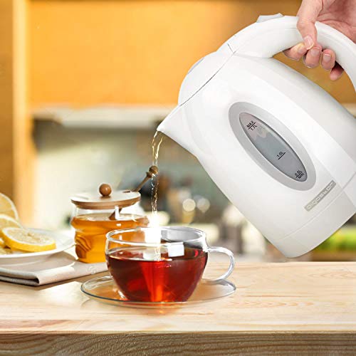 Aigostar Sea – Hervidor de Agua Eléctrico, 1,7 litros, potencia de 2200 watios, Polímero Libre de BPA, apagado automático y sistema de protección contra la ebullición en seco. Diseño exclusivo. Aigostar Sea – Hervidor de Agua Eléctrico, 1,7 litros, potencia de 2200 watios, Polímero Libre de BPA, apagado automático y sistema de protección contra la ebullición en seco. Diseño exclusivo.