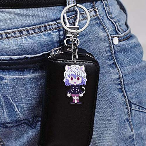 Ailin Online Llavero Hunter × Hunter con personajes de anime para adultos y adolescentes, colgante para llaves, bolsos y pantalones