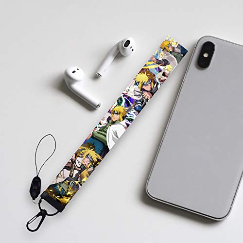 Ailin Online Naruto Shippuden Namikaze Minato - Correa de identificación para teléfonos, carteras, llaves de coche (estilo 04) Ailin Online Naruto Shippuden Namikaze Minato - Correa de identificación para teléfonos, carteras, llaves de coche (estilo 04)