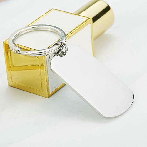 Aimrio Joyería Llavero de Acero Inoxidable para Hombres Etiqueta de Perro grabada I'm a Slow Walker but Never Plata Encantos Colgantes de Llavero Aimrio Joyería Llavero de Acero Inoxidable para Hombres Etiqueta de Perro grabada I'm a Slow Walker but Never Plata Encantos Colgantes de Llavero