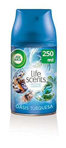 Air Wick Ambientador Freshmatic Max Recambio Life Scents Oasis de Turquesa