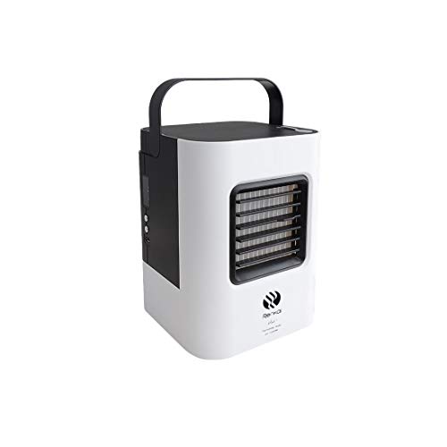 Aire Acondicionado PortáTil Refrigerador Ventilador USB URIBAKY Mini 3 En 1 Personal Aires Acondicionados MóViles Ventilador De Escritorio con 3 Velocidades
