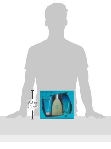 Aire de Sevilla Set de Belleza Edición Azul Fresh - Crema Hidratante Corporal, Eau de Toilette, Gel Exfoliante Aire de Sevilla Set de Belleza Edición Azul Fresh - Crema Hidratante Corporal, Eau de Toilette, Gel Exfoliante