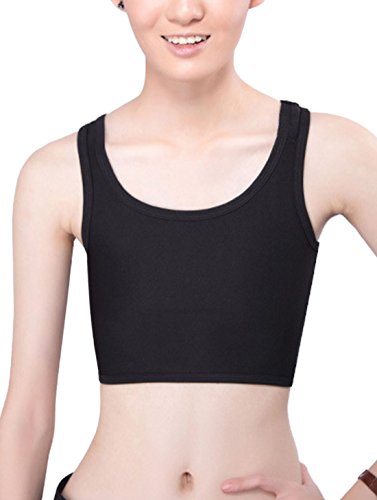 AIVTALK Binder Trans Cosplay Chaleco Camisetas Tomboy Leisbian FTM Faja de Pecho Plano Sujetador Bra Transpirable Silm AIVTALK Binder Trans Cosplay Chaleco Camisetas Tomboy Leisbian FTM Faja de Pecho Plano Sujetador Bra Transpirable Silm