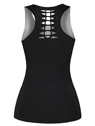 Aivtalk - Camiseta sin Mangas con Impresión Calavera Chaleco Casual Atractivo Verano para Chicas Mujeres, Modelo 4 Aivtalk - Camiseta sin Mangas con Impresión Calavera Chaleco Casual Atractivo Verano para Chicas Mujeres, Modelo 4