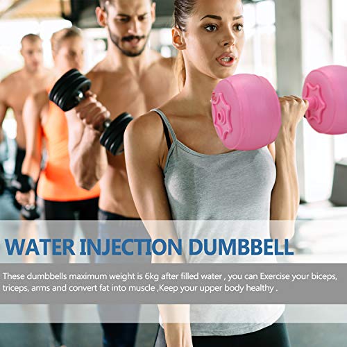 Ajcoflt Lady Fitness Water Dumbbell Home Fitness Inyección de Agua Pequeña mancuerna Portátil Práctica Mancuerna Artefacto de pérdida de Peso Ajcoflt Lady Fitness Water Dumbbell Home Fitness Inyección de Agua Pequeña mancuerna Portátil Práctica Mancuerna Artefacto de pérdida de Peso