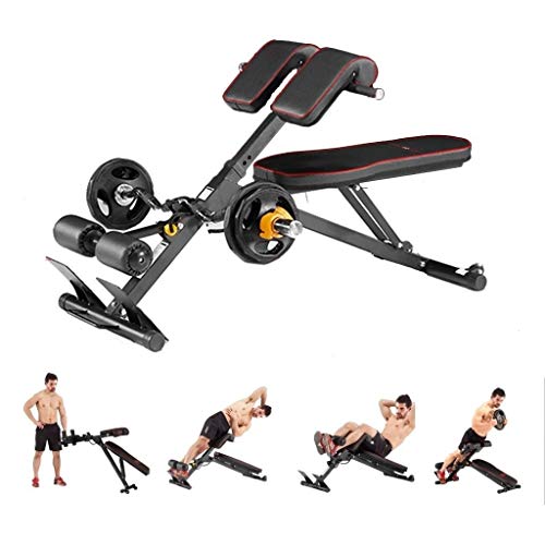 Ajustable De Fitness Cabra del Músculo Recto Abdominal Ejercitador Banco Multifuncional Prensa Presidente De Fitness (Color : Black) Ajustable De Fitness Cabra del Músculo Recto Abdominal Ejercitador Banco Multifuncional Prensa Presidente De Fitness (Color : Black)