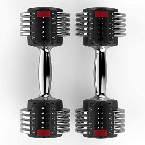 Ajustable Dumbbell Set de Fitness con Mancuernas Dial Home Fitness Products Mancuernas Hombres Gym Equipment Mancuernas Pair for Hombre y Mujer con el Soporte del Peso Total de 30 Libras Ajustable Dumbbell Set de Fitness con Mancuernas Dial Home Fitness Products Mancuernas Hombres Gym Equipment Mancuernas Pair for Hombre y Mujer con el Soporte del Peso Total de 30 Libras