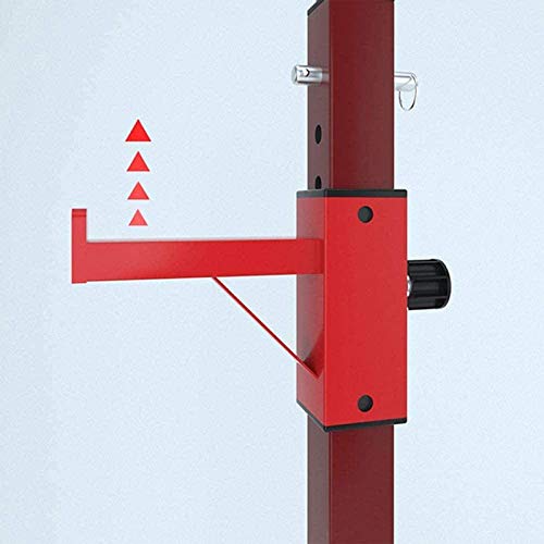 Ajustable Squat Rack Barbell Stands,Heavy Duty Estante para Sentadillas Soporte de Entrenamiento,Rack de Fuerza Gimnasio en Casa Fitness Equipo 300 kg de Carga MáXima Ajustable Squat Rack Barbell Stands,Heavy Duty Estante para Sentadillas Soporte de Entrenamiento,Rack de Fuerza Gimnasio en Casa Fitness Equipo 300 kg de Carga MáXima