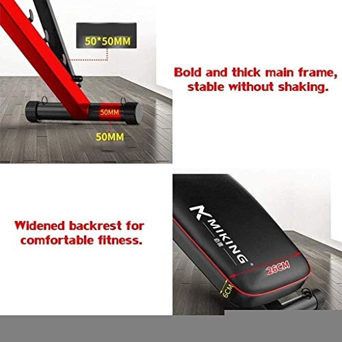 Ajustables Banco De Musculacion Banco De Musculacion Multifunción, Plegable Inclinación con Curler Piernas, para Entrenamiento de Cuerpo Completo, para Gimnasio en casa Ajustables Banco De Musculacion Banco De Musculacion Multifunción, Plegable Inclinación con Curler Piernas, para Entrenamiento de Cuerpo Completo, para Gimnasio en casa