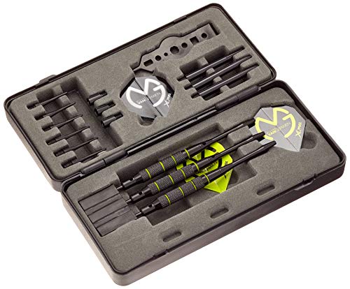 Ak Sport Dartboard Michael Van Gerwen Darts Brass Set de Regalo, Unisex, Plata