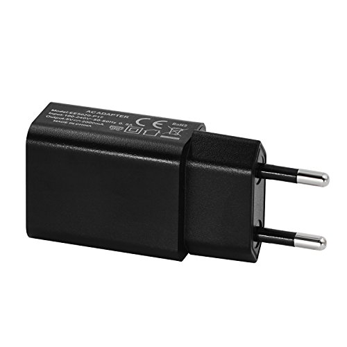 AKNICI Cargador USB 5V 2A Adaptador para Samsung Galaxy S9 / S9 + / S8 / S8 + / Note 8, LG G5, Nexus, HTC, iPhone X / 8/8 Plus, iPad Pro/Air, Moto G4, Smartphone, Tablet, Power Bank, Negro AKNICI Cargador USB 5V 2A Adaptador para Samsung Galaxy S9 / S9 + / S8 / S8 + / Note 8, LG G5, Nexus, HTC, iPhone X / 8/8 Plus, iPad Pro/Air, Moto G4, Smartphone, Tablet, Power Bank, Negro
