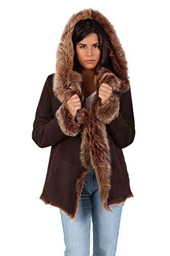 Akor Outlet | Chaqueta de Doble faz con Capucha realizada Toscana anteada de Pelo Largo | Chaqueta Mujer confeccionada en España | Precio recomendao 1.295,00€ (42) Akor Outlet | Chaqueta de Doble faz con Capucha realizada Toscana anteada de Pelo Largo | Chaqueta Mujer confeccionada en España | Precio recomendao 1.295,00€ (42)